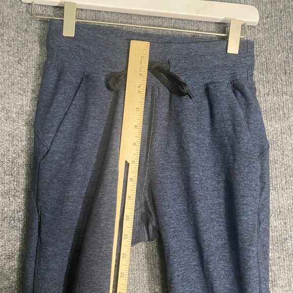 Lululemon Joggers 2 Navy Blue Heathered Ready To Rulu High Rise Stretch Athletic - Picture 11 of 14